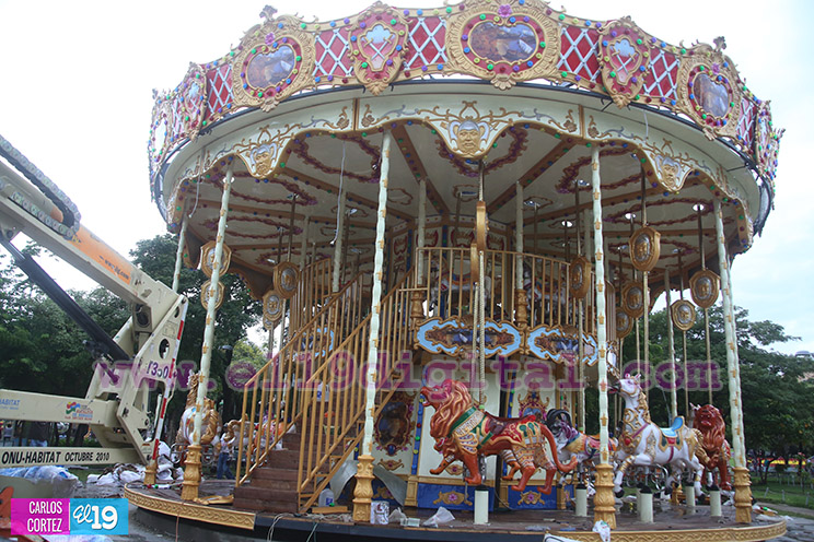 Gobierno y Alcaldía instalan cuatro nuevas atracciones en Parque Luis Alfonso Velásquez