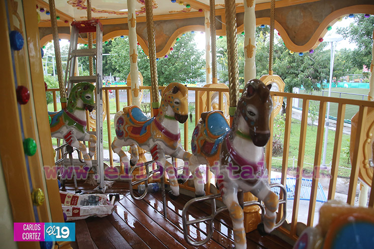 Gobierno y Alcaldía instalan cuatro nuevas atracciones en Parque Luis Alfonso Velásquez