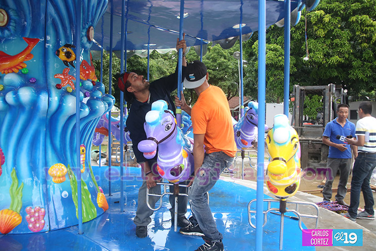 Gobierno y Alcaldía instalan cuatro nuevas atracciones en Parque Luis Alfonso Velásquez