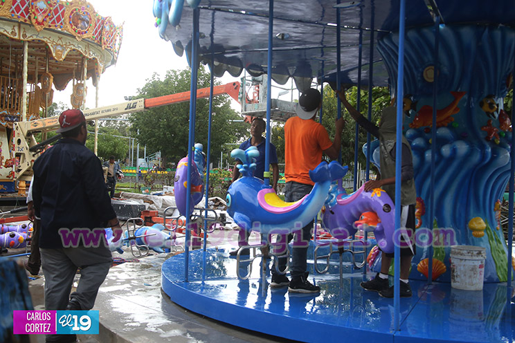Gobierno y Alcaldía instalan cuatro nuevas atracciones en Parque Luis Alfonso Velásquez