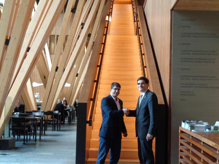 Instituto Forestal Europeo y embajada nicarag&uuml;ense en Finlandia exploran oportunidades de colaboraci&oacute;n cient&iacute;fica