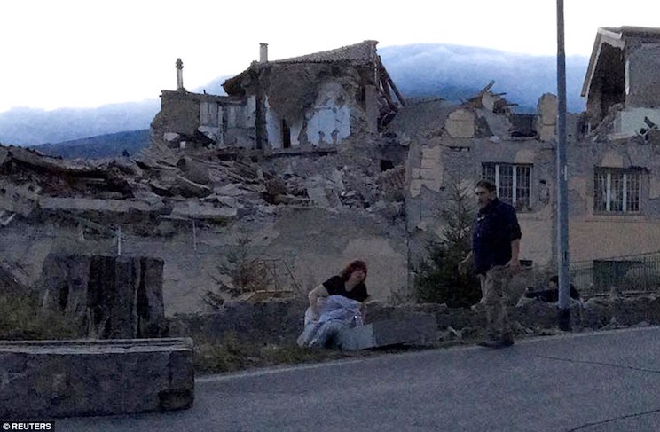 Terremoto en Italia
