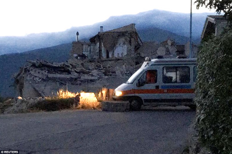 Terremoto en Italia