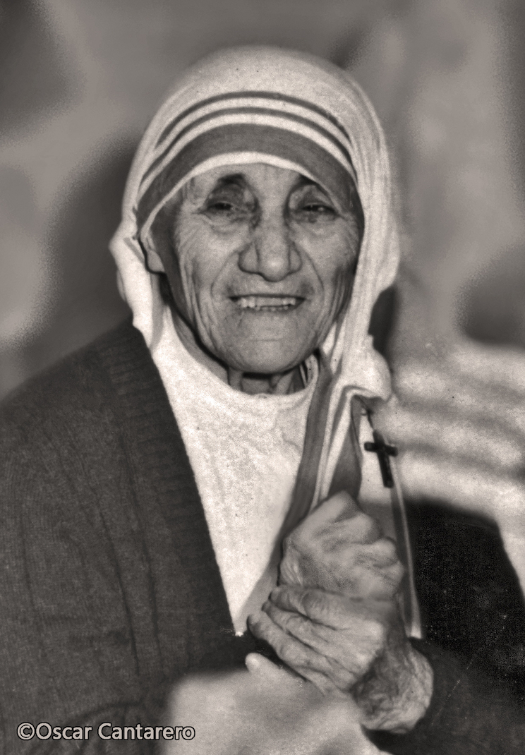 Comandante Daniel Ortega y Madre Teresa de Calcuta