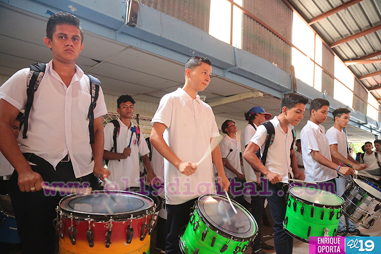imnasia r&iacute;tmica del Colegio Miguel Bonilla
