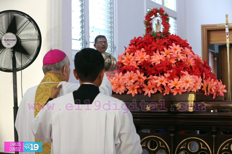 Celebran solemnidad lit&uacute;rgica en honor a Santo Domingo