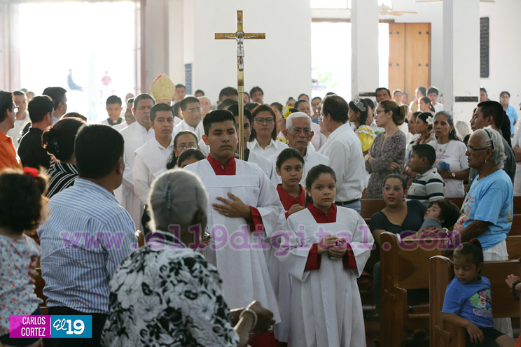 Celebran solemnidad lit&uacute;rgica en honor a Santo Domingo