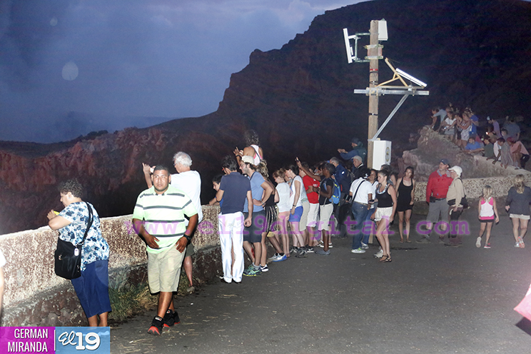 Turismo en el Volcán Masaya está en pleno apogeo