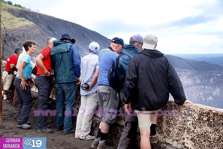 Turismo en el Volcán Masaya está en pleno apogeo
