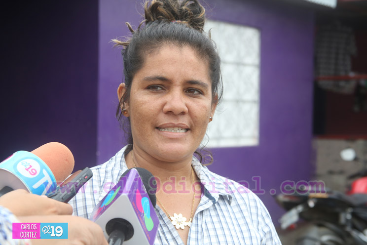 La Compa&ntilde;era Rosario Murillo siempre ha estado al frente velando por las familias