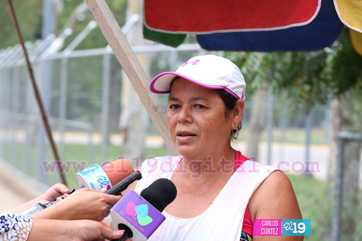 La Compa&ntilde;era Rosario Murillo siempre ha estado al frente velando por las familias