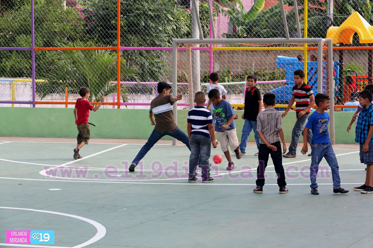 Habitantes de &ldquo;Los Sol&iacute;s&rdquo; ya tiene un parque para disfrutar en familia