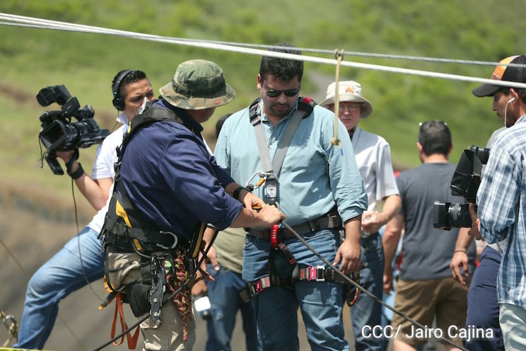 Sam Cossman concluye primer descenso a la Zona Cero del Volcán Masaya