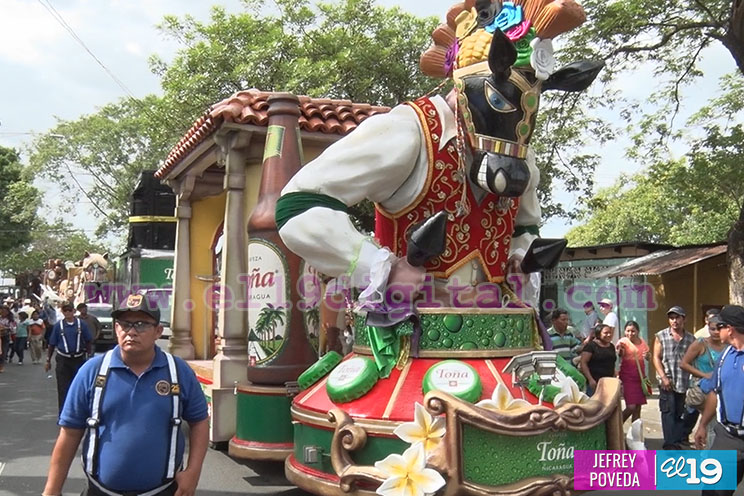 Desfile H&iacute;pico de Managua dedicado a Santo Domingo de Guzm&aacute;n
