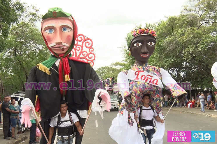 Desfile H&iacute;pico de Managua dedicado a Santo Domingo de Guzm&aacute;n