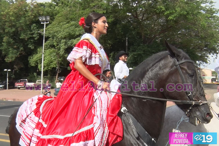 Desfile H&iacute;pico de Managua dedicado a Santo Domingo de Guzm&aacute;n