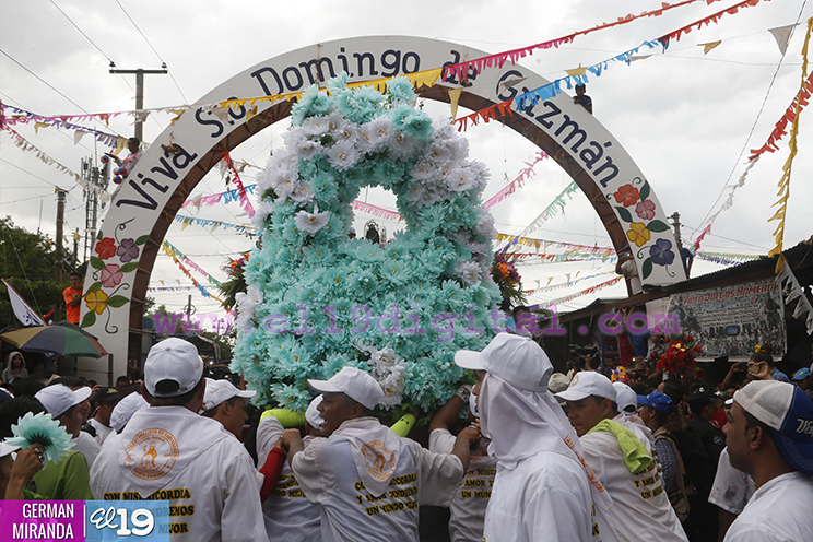 Santo Domingo llega a Managua en medio del j&uacute;bilo de sus devotos