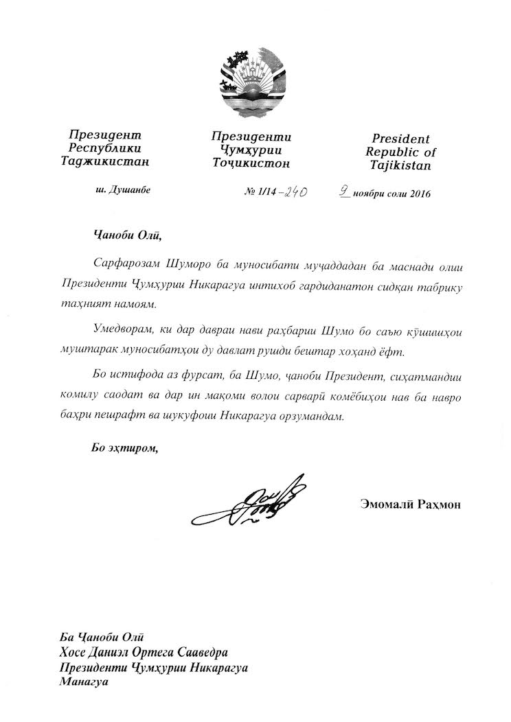 Tadzhikist&aacute;n