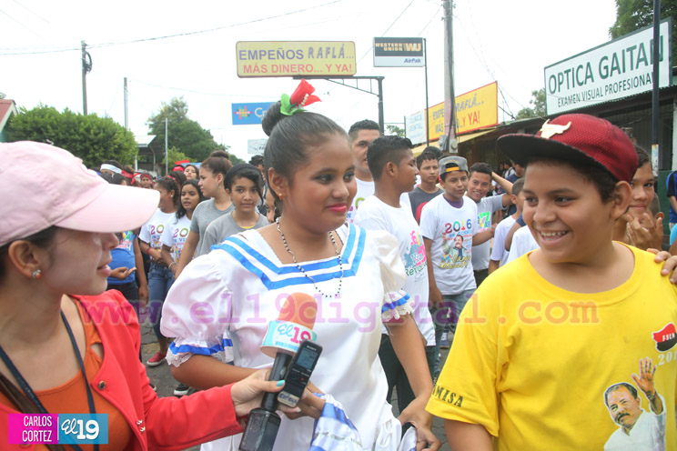Ciudad Sandino celebra el Día de la Alegría