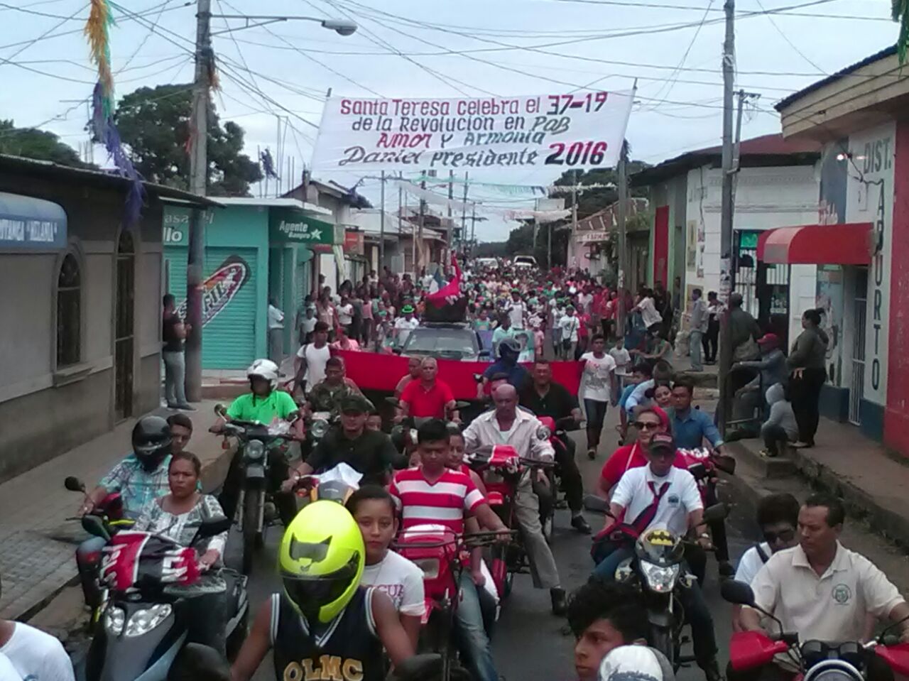 Día de la Alegria en Santa Teresa, Carazo