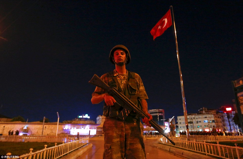 Golpe de Estado militar fallido en Turquía