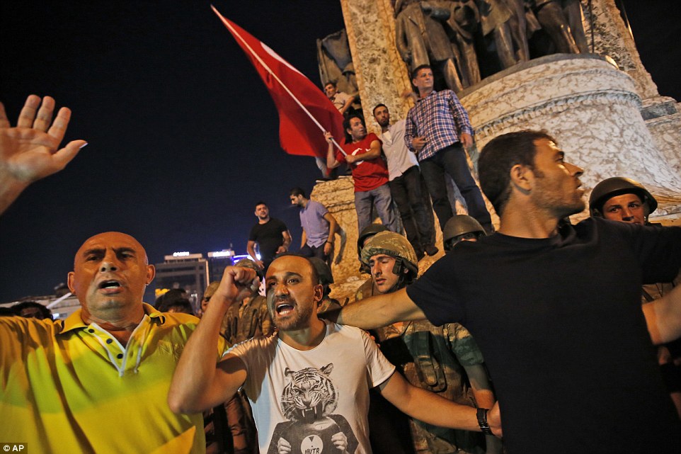 Golpe de Estado militar fallido en Turquía