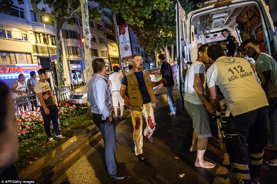 Golpe de Estado militar fallido en Turquía