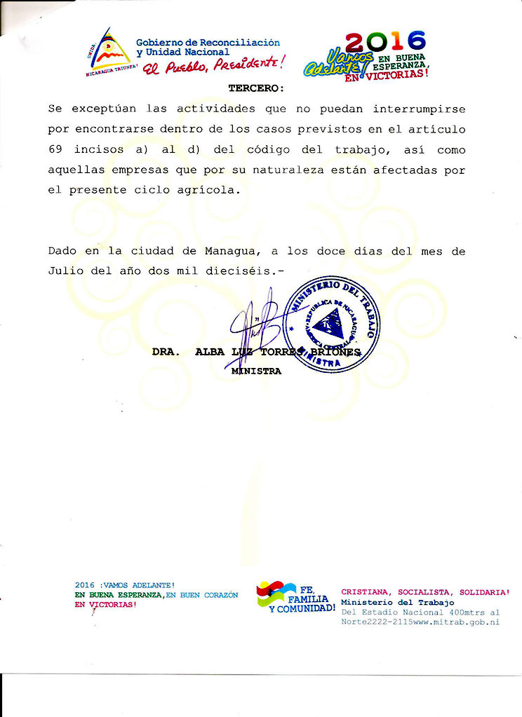 Comunicado MITRAB