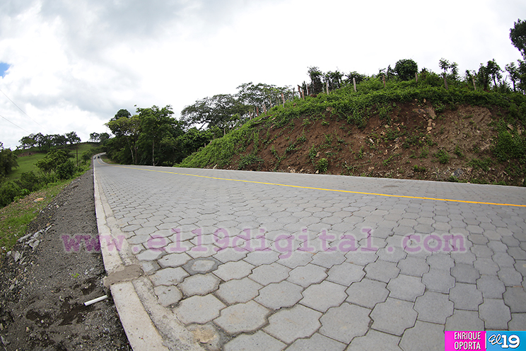 Gobierno Sandinista entrega nueva carretera a familias de Muy-Muy y Esquipulas