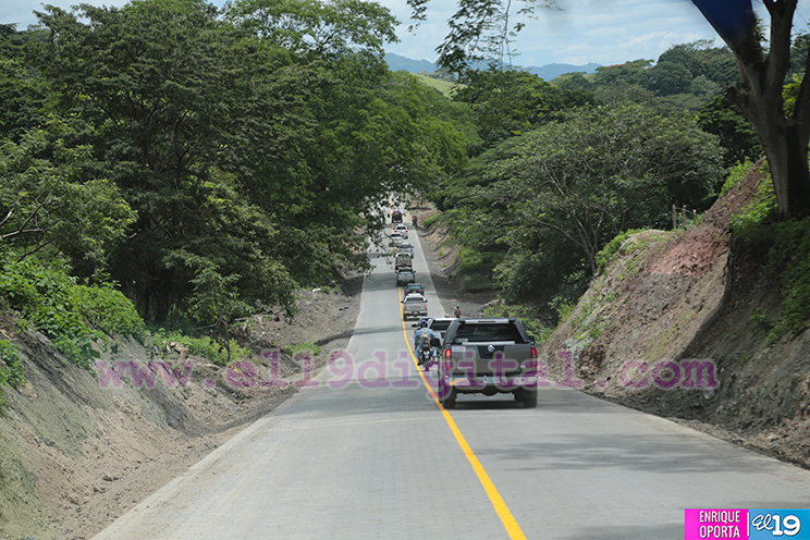 Gobierno Sandinista entrega nueva carretera a familias de Muy-Muy y Esquipulas