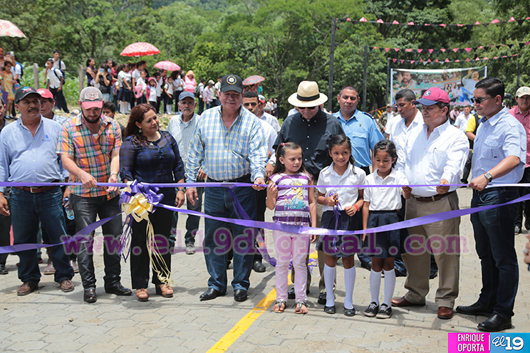Gobierno Sandinista entrega nueva carretera a familias de Muy-Muy y Esquipulas