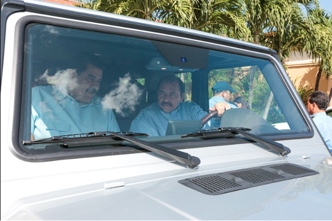 Despedida del Compa&ntilde;ero Nicol&aacute;s Maduro de Nicaragua