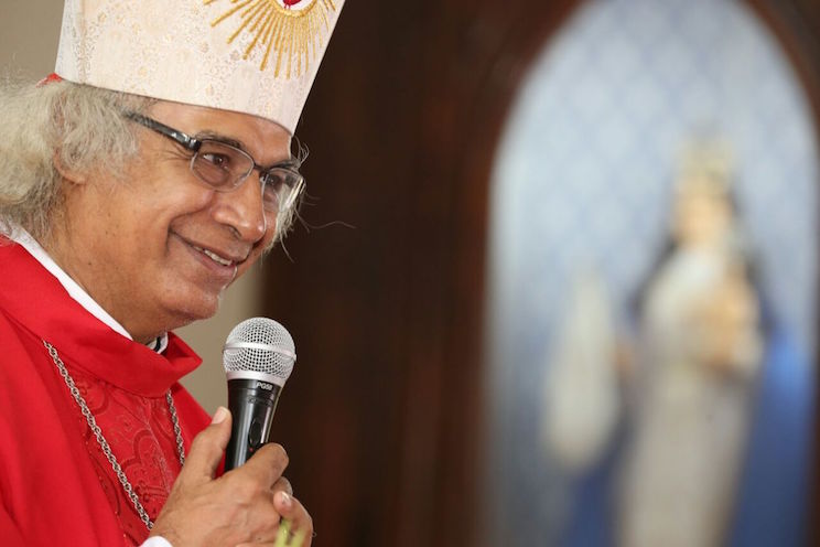Cardenal Leopoldo Brenes, Misa Santiago Ap&oacute;stol en Carazo