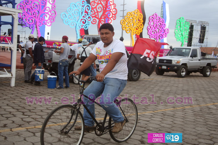 Preparativos 19 de Julio en Nicaragua