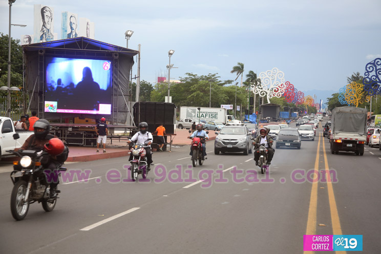 Preparativos 19 de Julio en Nicaragua