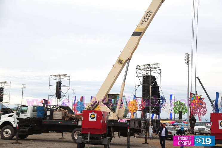 Preparativos 19 de Julio en Nicaragua