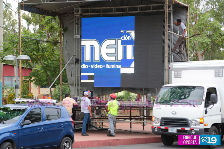 Preparativos 19 de Julio en Nicaragua
