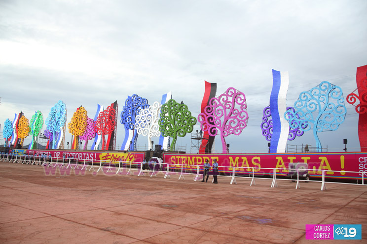 Preparativos 19 de Julio en Nicaragua
