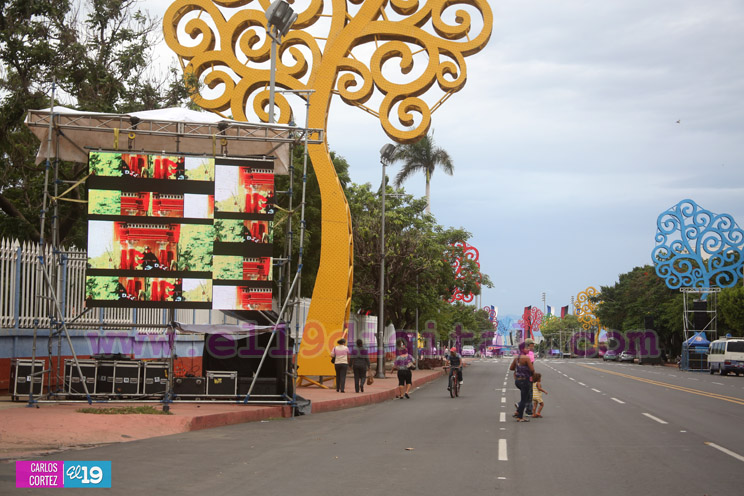 Preparativos 19 de Julio en Nicaragua