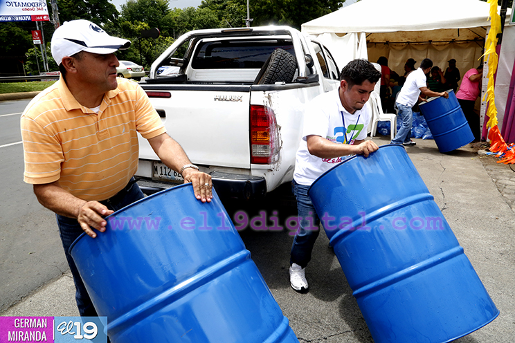 Mucho entusiasmo en horas previas de inicio del Repliegue a Masaya