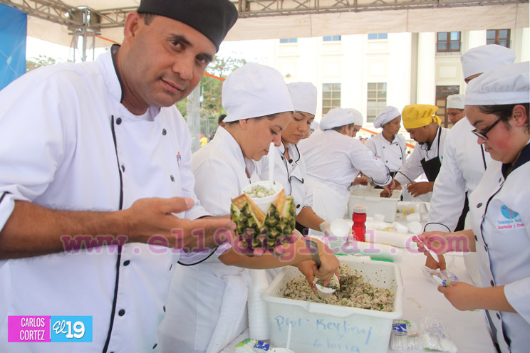 Ceviche más grande de Nicaragua