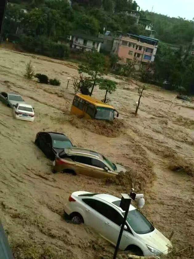 Tifón en China