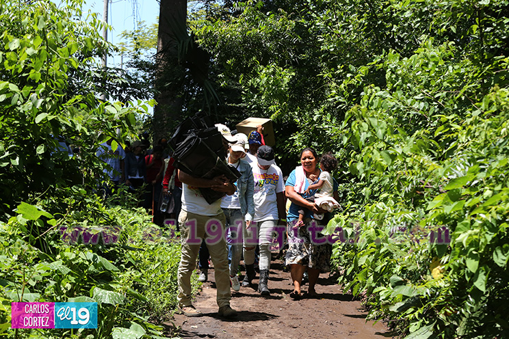 Apoyo solidario a Familias de Chinandega tras terremoto de 6.3 grados del 9 de junio de 2016