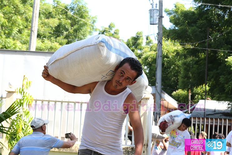 Apoyo solidario a Familias de Chinandega tras terremoto de 6.3 grados del 9 de junio de 2016