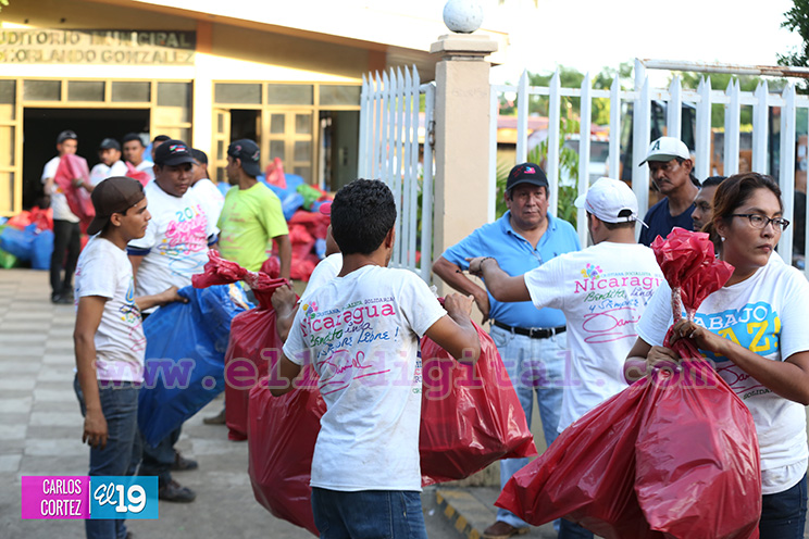 Apoyo solidario a Familias de Chinandega tras terremoto de 6.3 grados del 9 de junio de 2016