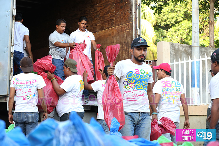 Apoyo solidario a Familias de Chinandega tras terremoto de 6.3 grados del 9 de junio de 2016