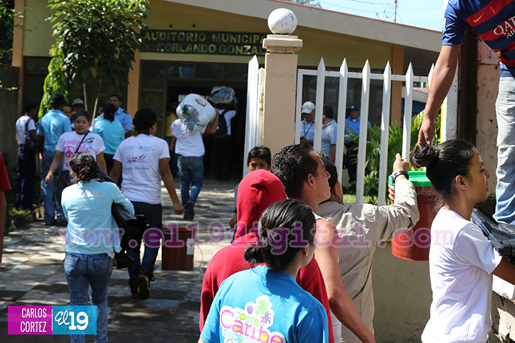 Apoyo solidario a Familias de Chinandega tras terremoto de 6.3 grados del 9 de junio de 2016