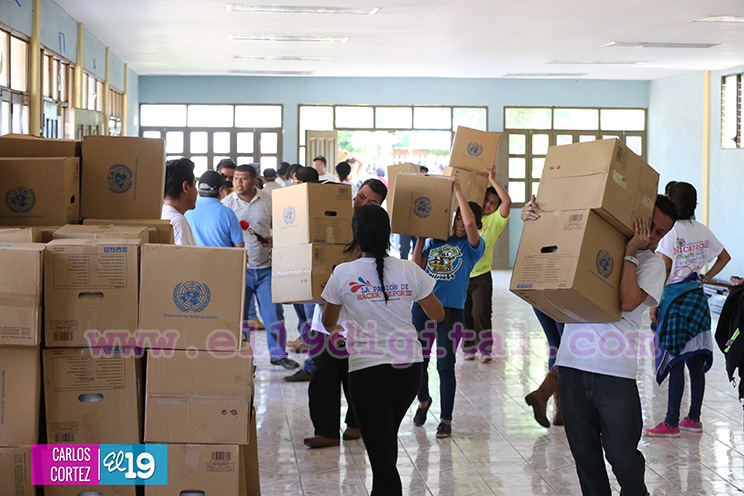 Apoyo solidario a Familias de Chinandega tras terremoto de 6.3 grados del 9 de junio de 2016