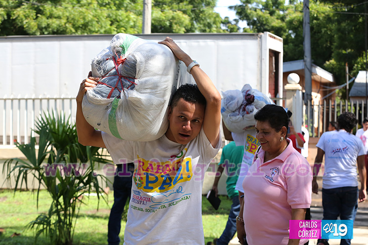 Apoyo solidario a Familias de Chinandega tras terremoto de 6.3 grados del 9 de junio de 2016