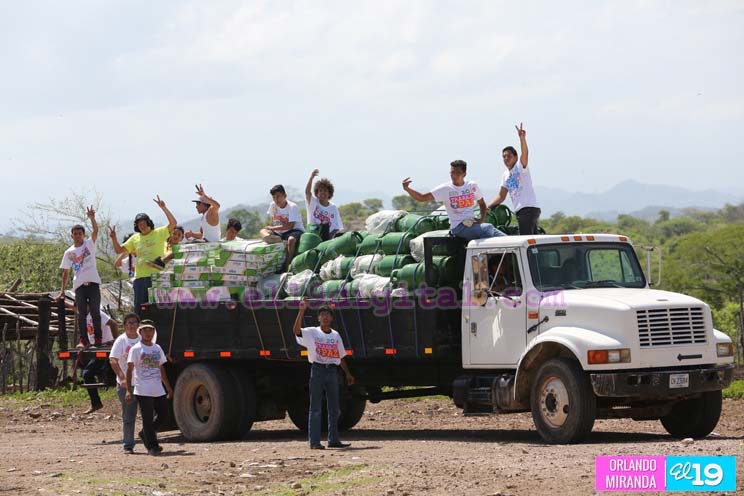 Intensa entrega de miles de cocinas en comunidades de Chinandega tras terremoto